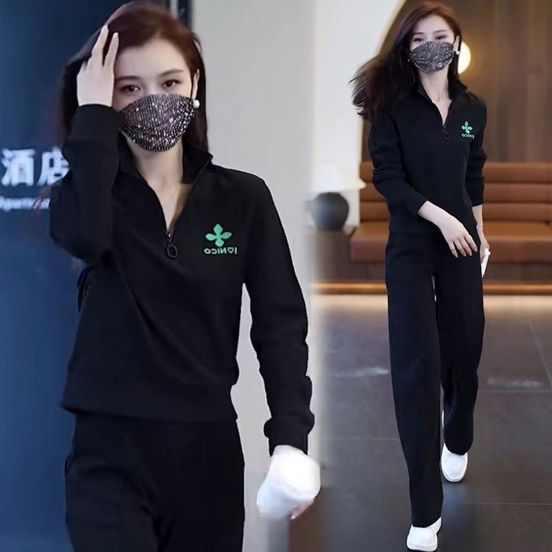 New Fashion Solid Full Sleeve T-shirt & Pant For Ladies