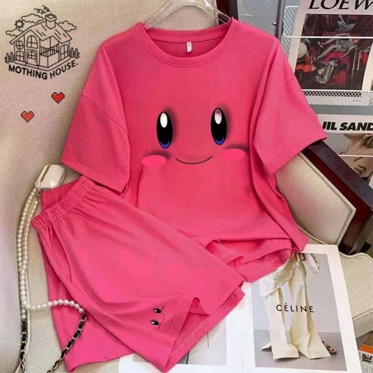 Eye Design Fashion T-shirt & Shorts for Women