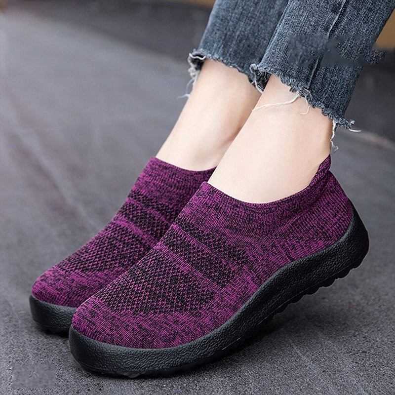 New Mesh Breathable Slip On Lightweight Travel Shoes for Women
