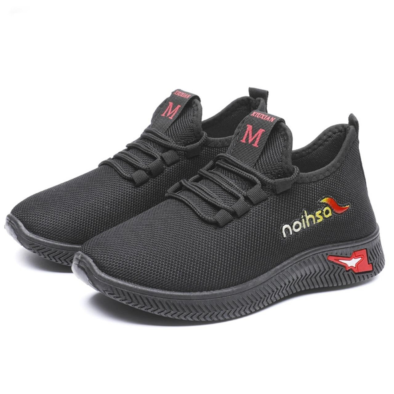 Runner Fashion Solid Mesh Breathable Sneakers for Women
