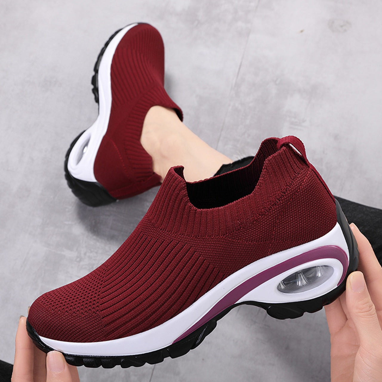 Slip On Walking Training Sneakers for Women
