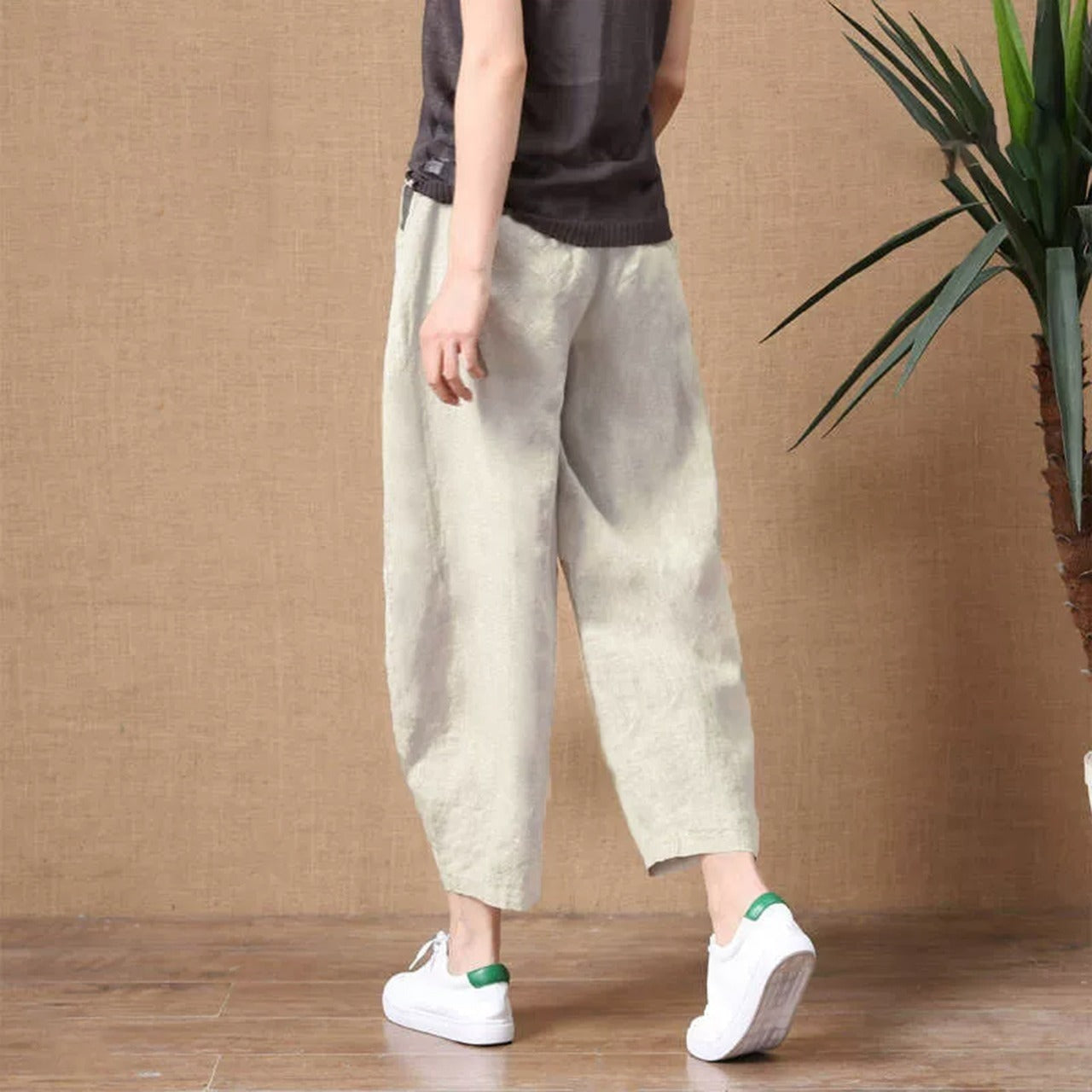 Solid Fashion New Wide Leg Party Outdoor Wear Pants for Women