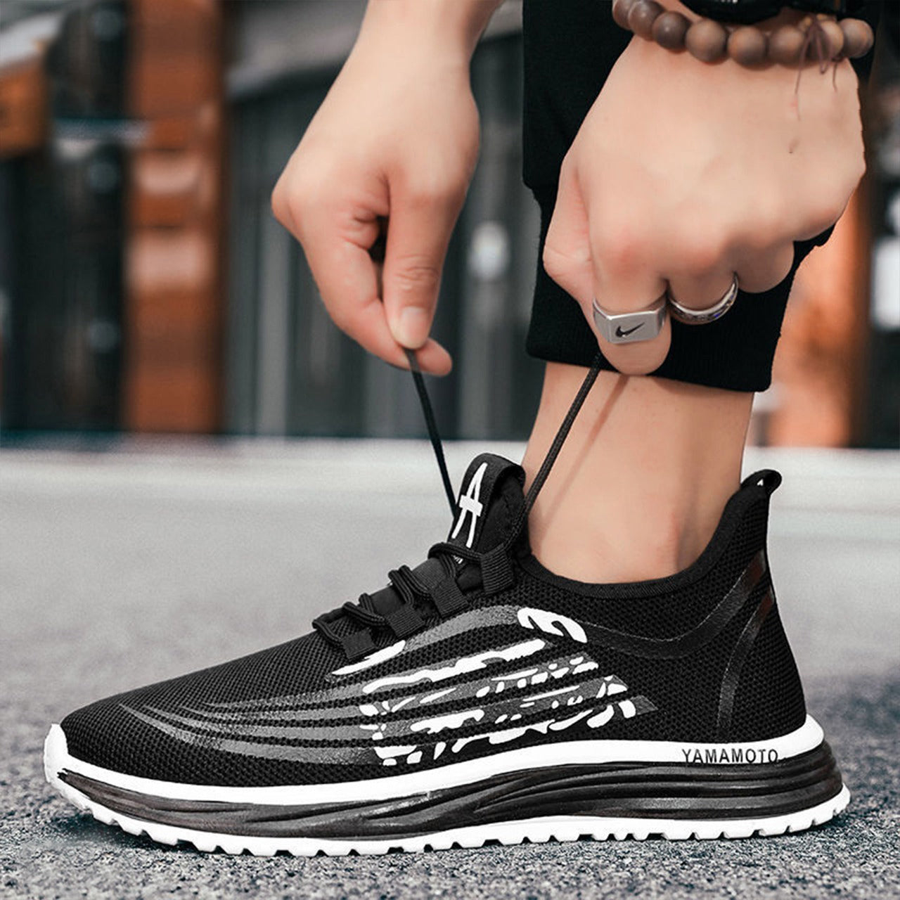 Running Style Breathable Casual Runner Shoes for Men
