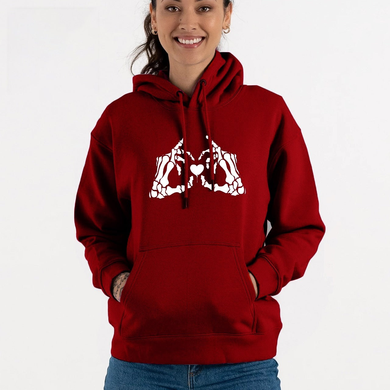 Printed Fashion Full Sleeve Hoodies for Women