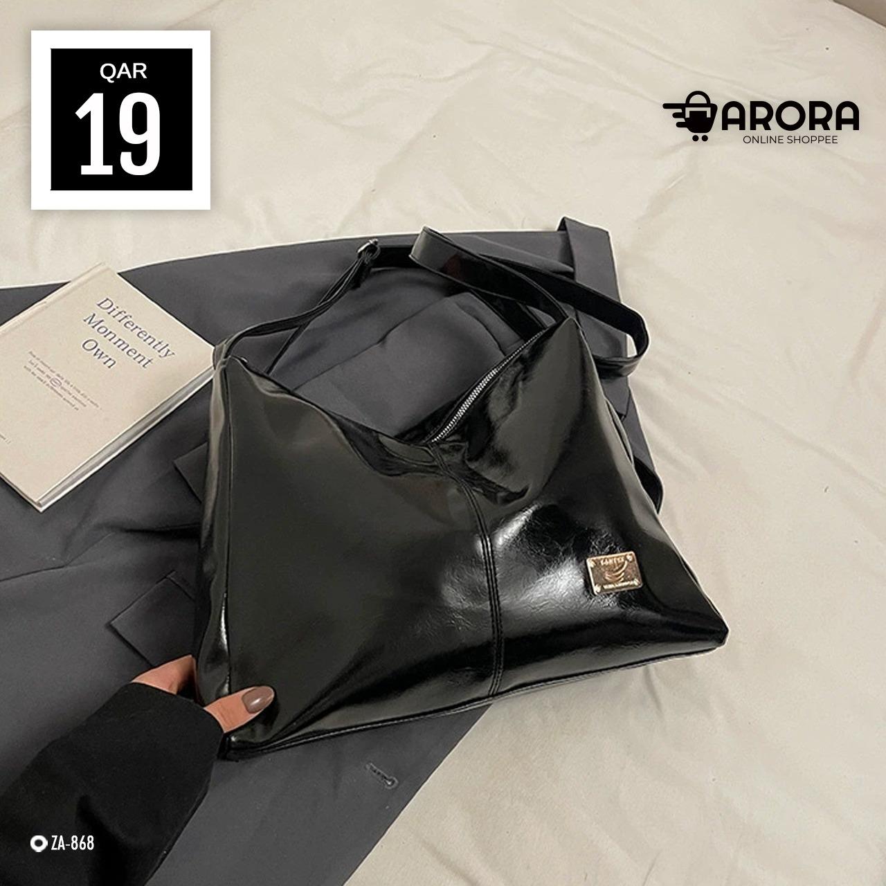 Underarm Solid Color Fashion Handbag for Women