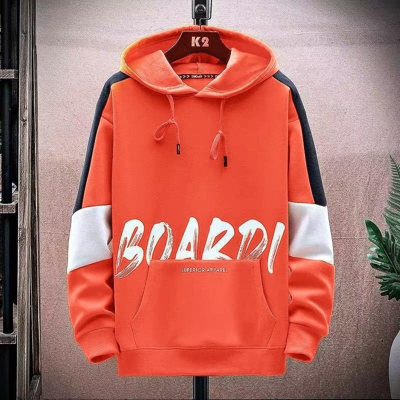 Latest Text Printed Fashion Multicolor Hoodies for Men