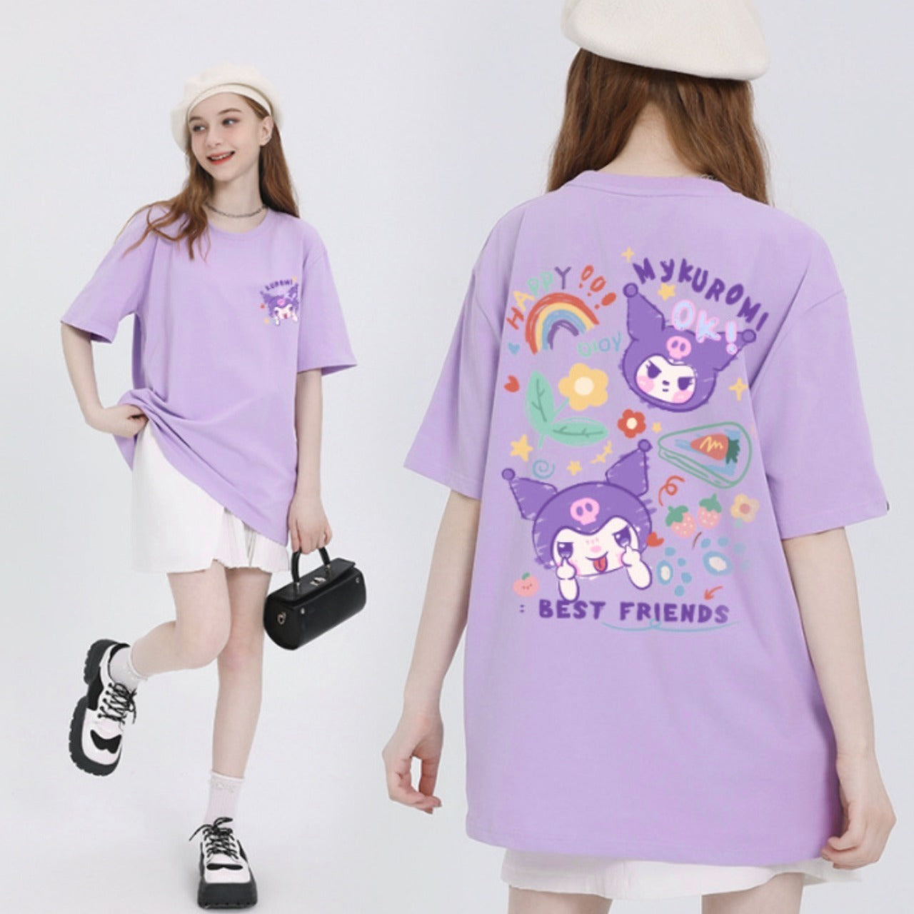 Latest Graphics Printed Fashion T-shirt for Women