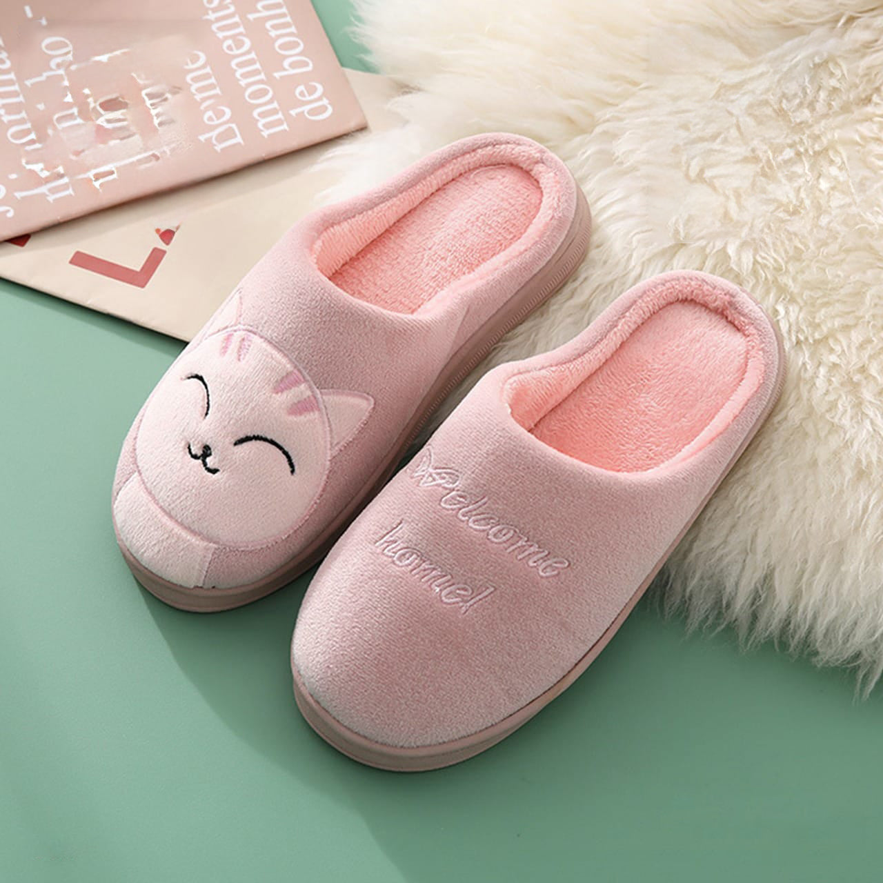 Winter Comfortable Soft Style Home Slippers For Women
