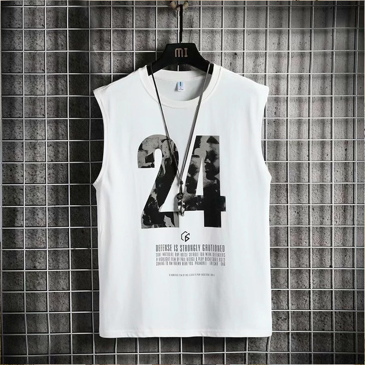 Sleeveless Vest Fashion Sports Style T-shirt for Men