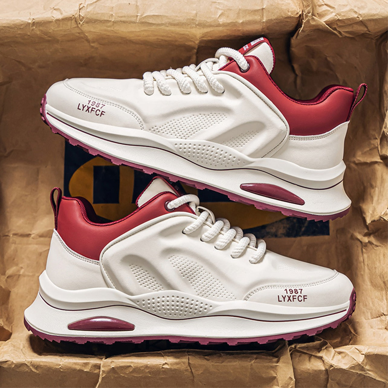 Mesh Fashion Solid Color Sneaker Shoes for Men