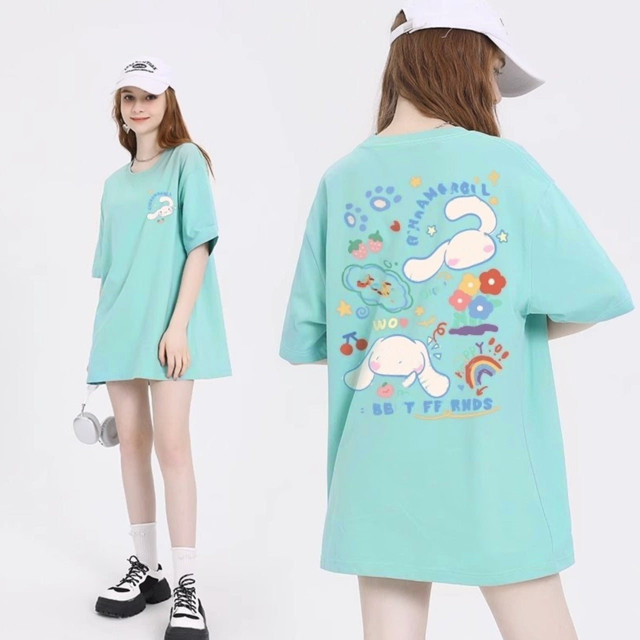 Latest Graphics Printed Fashion T-shirt for Women