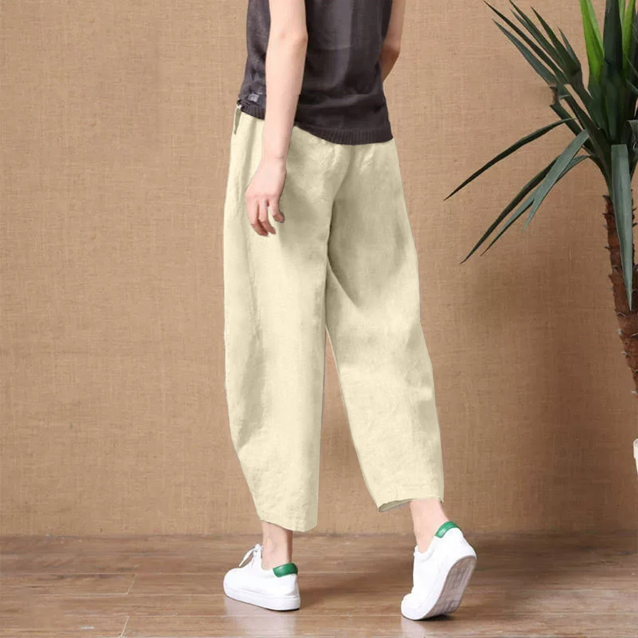 Solid Fashion New Wide Leg Party Outdoor Wear Pants for Women