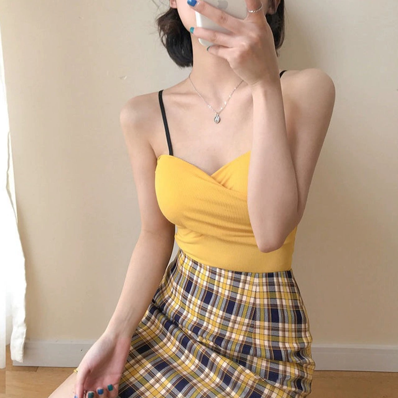 Latest Solid Fashion Sexy Crop Tank Top for Women