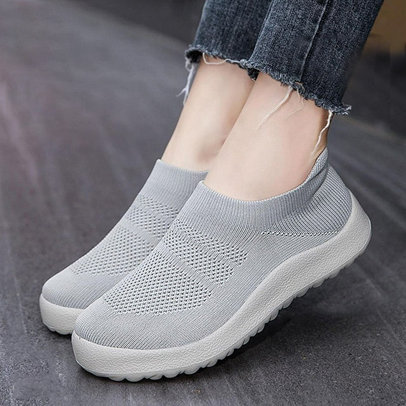 New Mesh Breathable Slip On Lightweight Travel Shoes for Women
