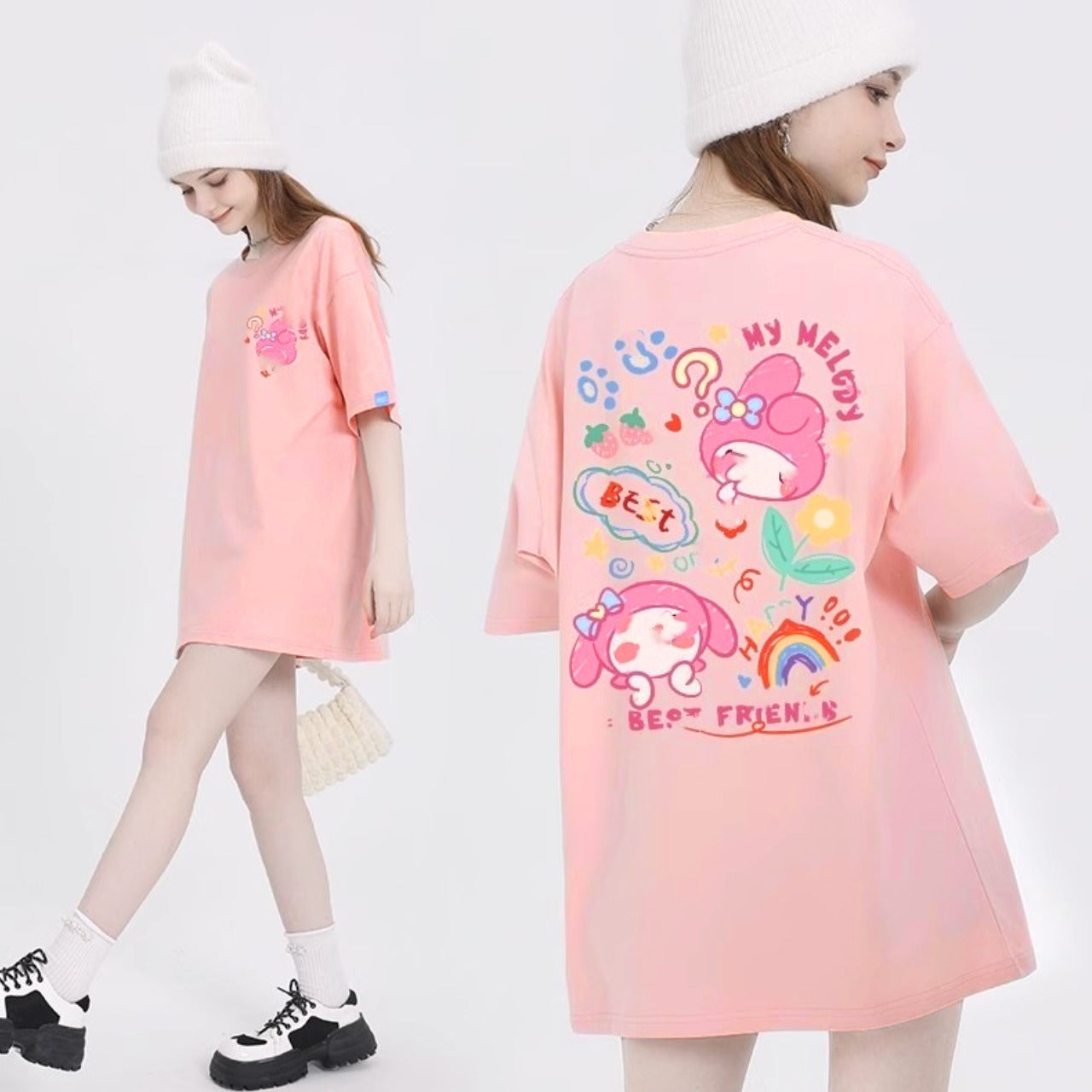 Latest Graphics Printed Fashion T-shirt for Women