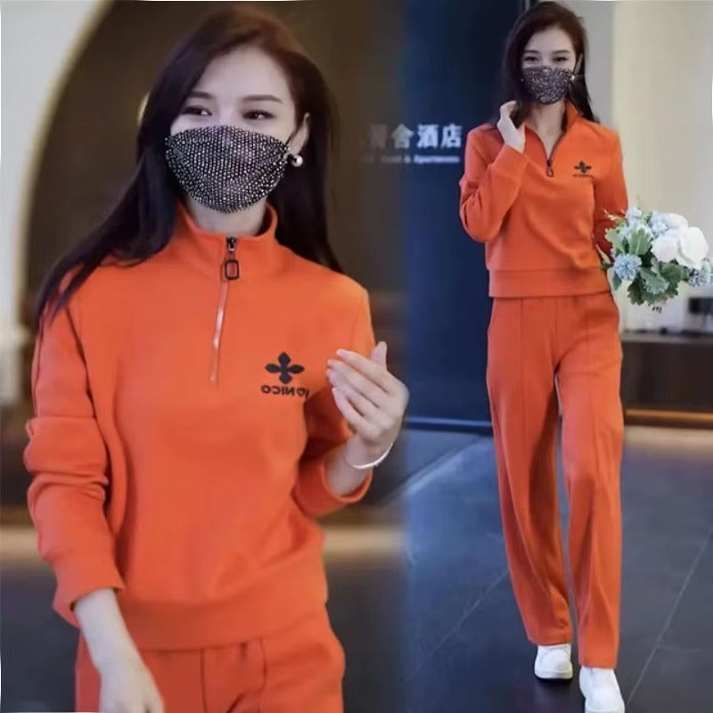 New Fashion Solid Full Sleeve T-shirt & Pant For Ladies