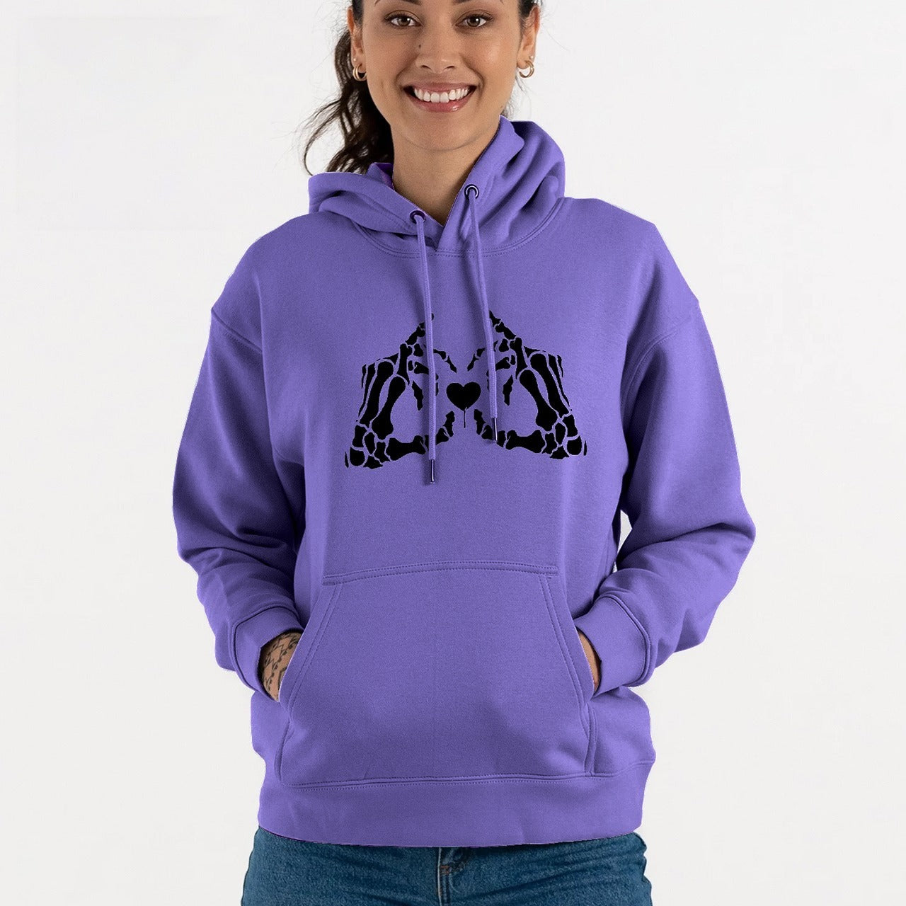 Printed Fashion Full Sleeve Hoodies for Women