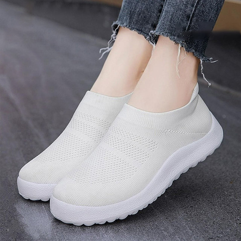 New Mesh Breathable Slip On Lightweight Travel Shoes for Women