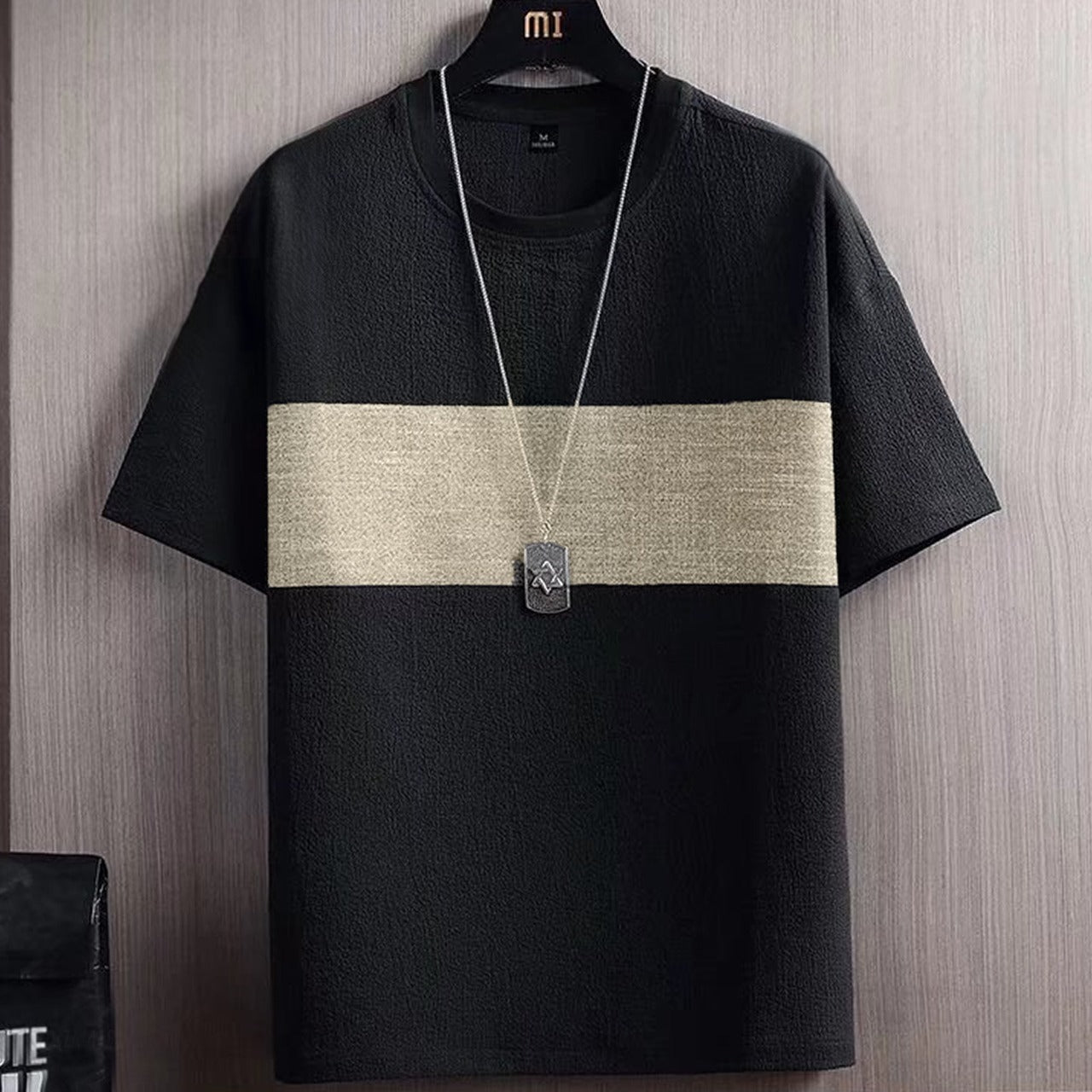 Easy Slim Fit Short Sleeve Party T -Shirt for Men