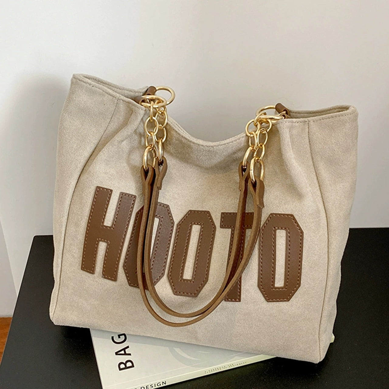 Single Shoulder Fashion Canvas Tote Bag for Women