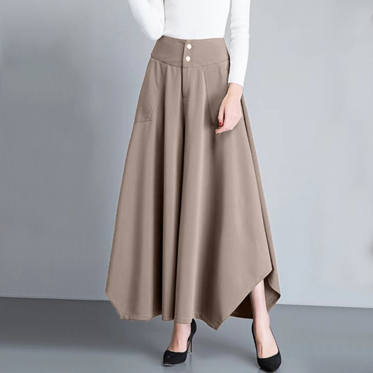 Korean Fashion Office Autumn Skirt for Women
