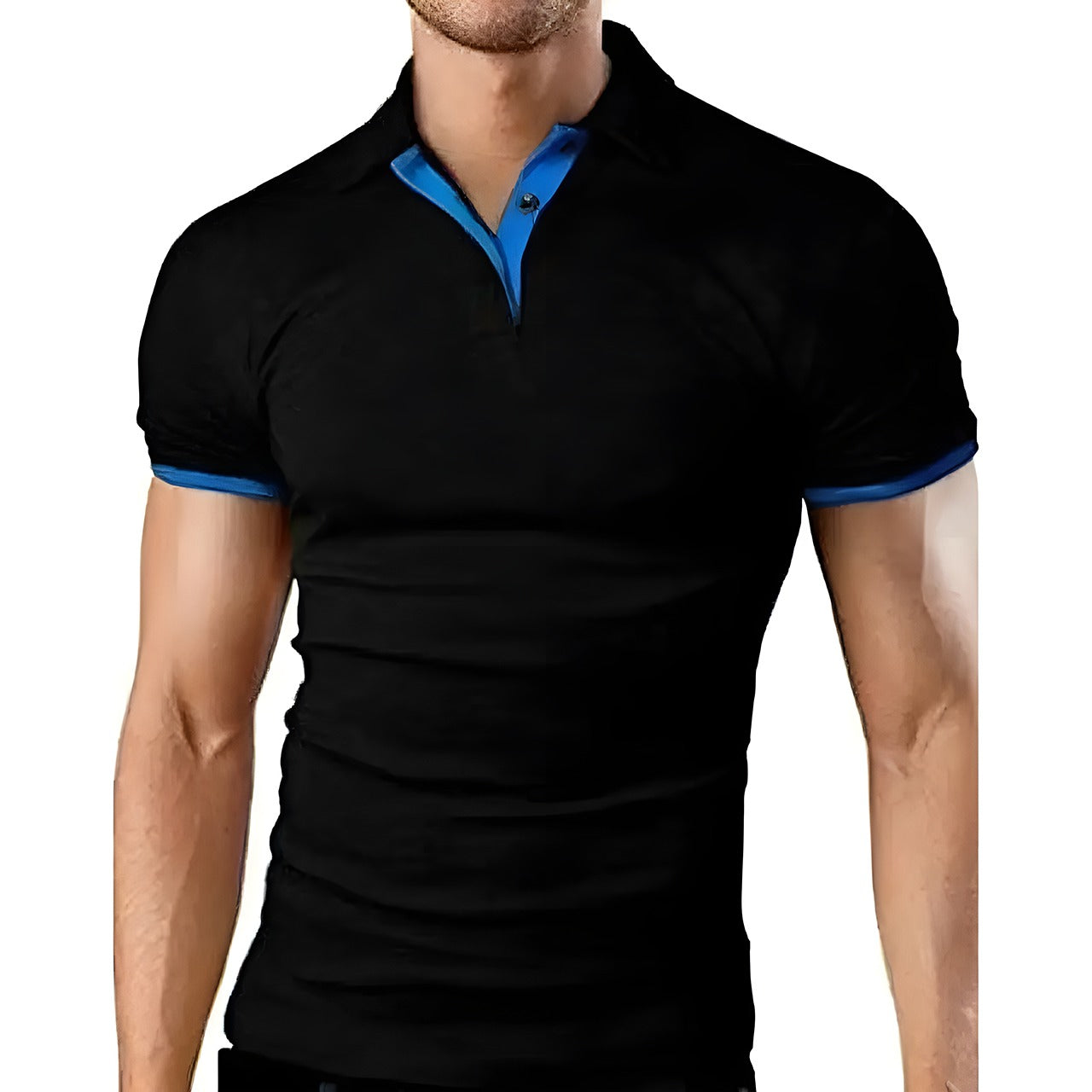 Summer Fit Fashion Short Sleeve T-shirt for Men