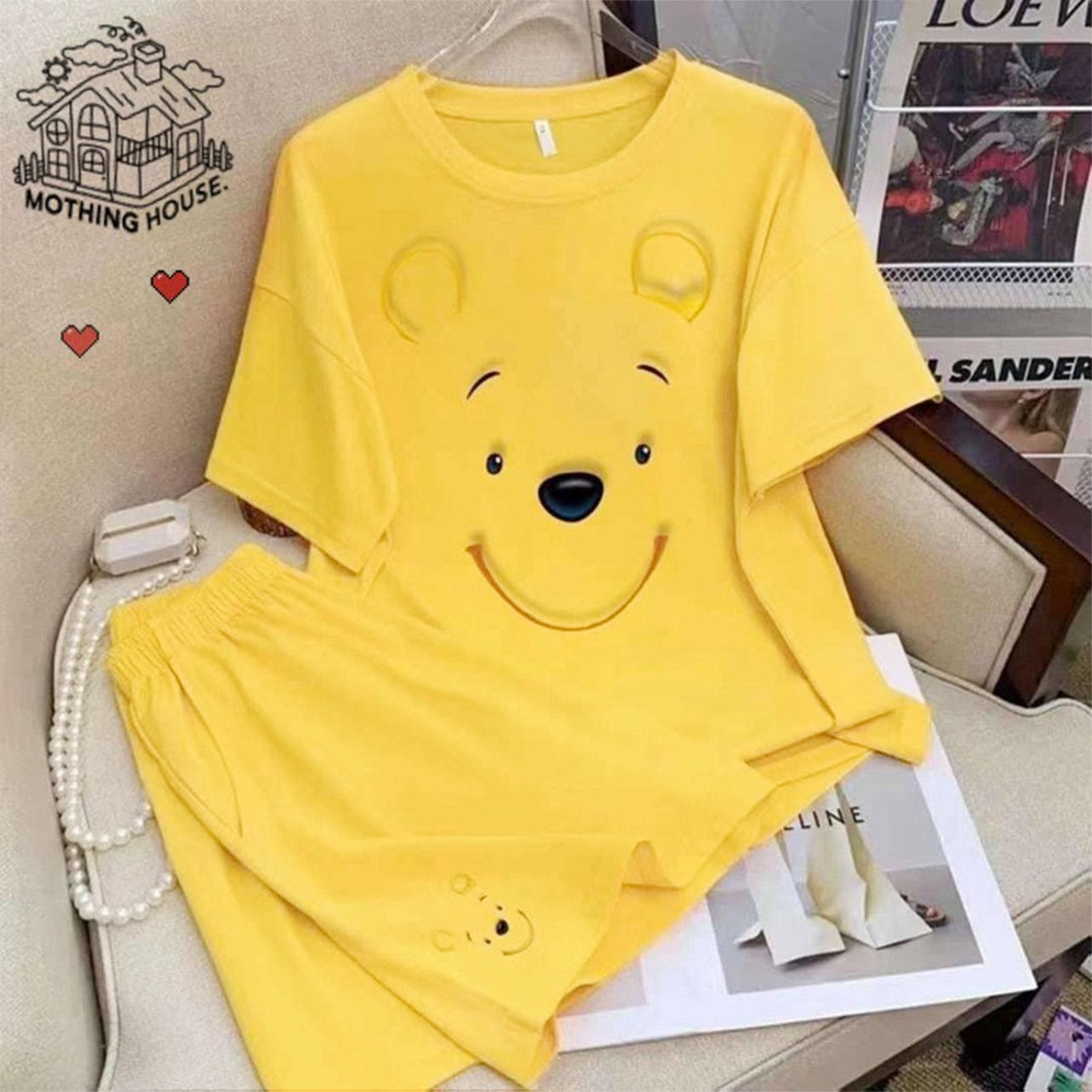 Eye Design Fashion T-shirt & Shorts for Women