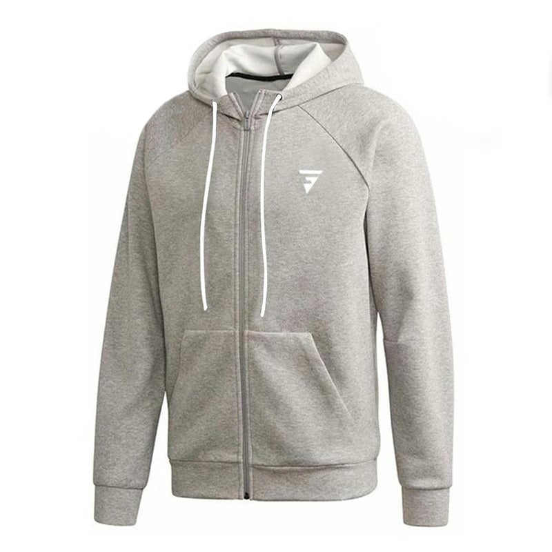 Latest Fashion Long Sleeve Hooded Jacket With Zipper for Men