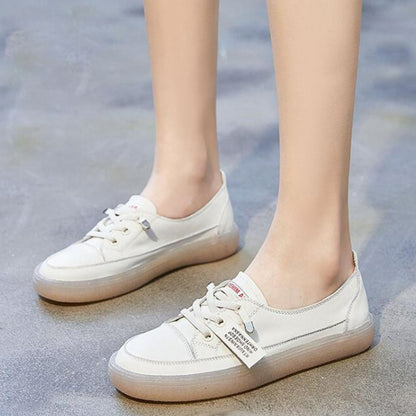 Round Toe Style Casual Lace Up Shoes for Women