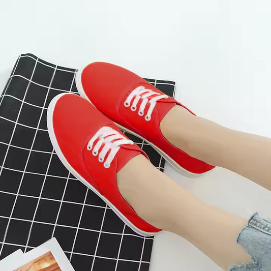 Office Autumn Fashion Solid Sneaker Shoes for Women