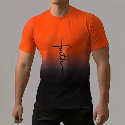 Printed Body Fit Fashion T-shirts for Men