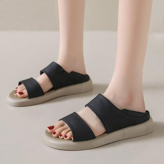 New Flat Two Strap Style Roman Sandals for Women
