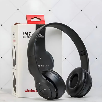 P47 Deep Bass Bluetooth Wireless Headphones