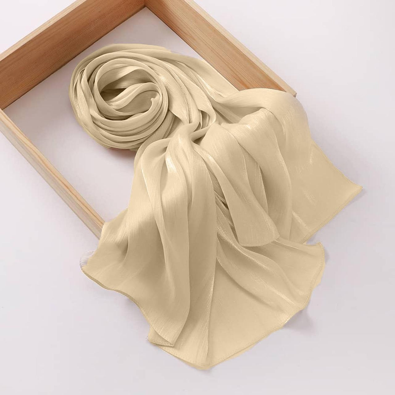 Breathable Solid Classic Hijab Scarf for Women