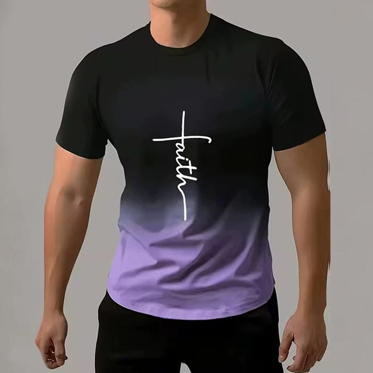 Printed Body Fit Fashion T-shirts for Men