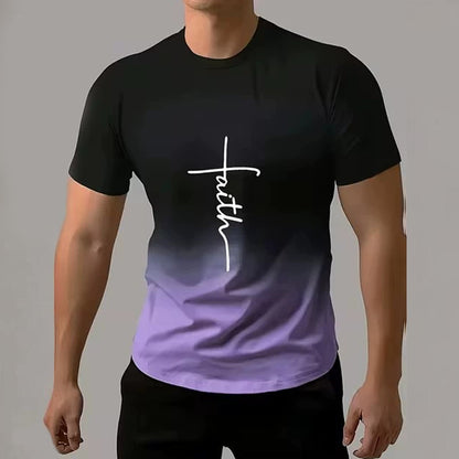 Printed Body Fit Fashion T-shirts for Men