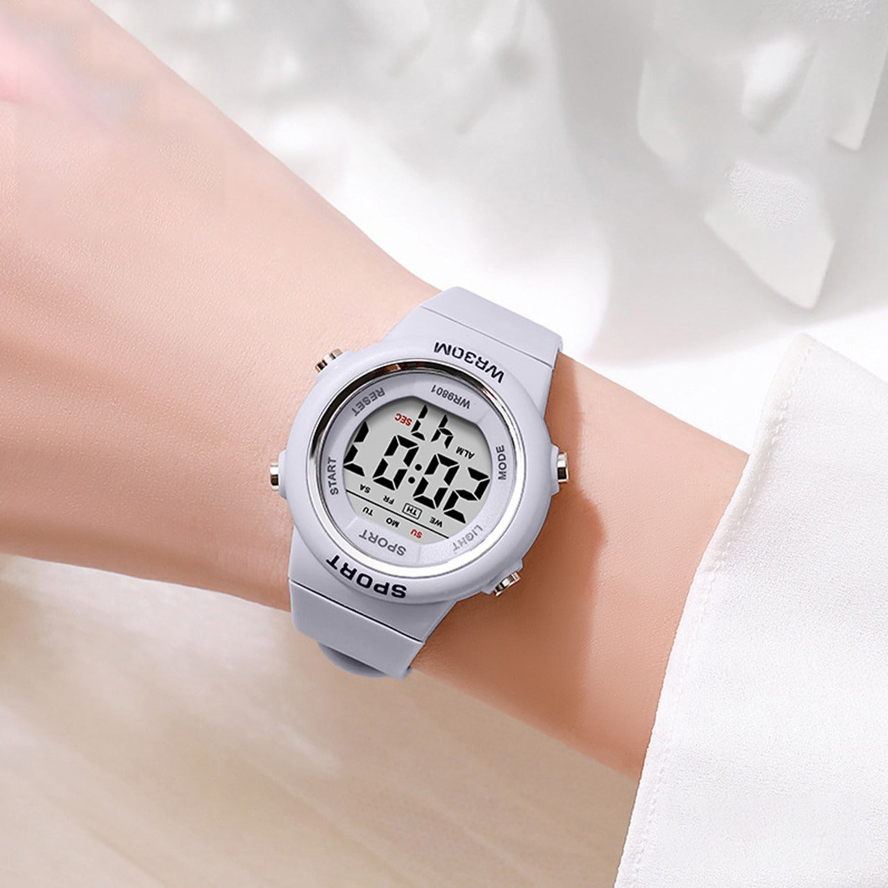 Vintage Style LED Display Digital Watch for Men & Women