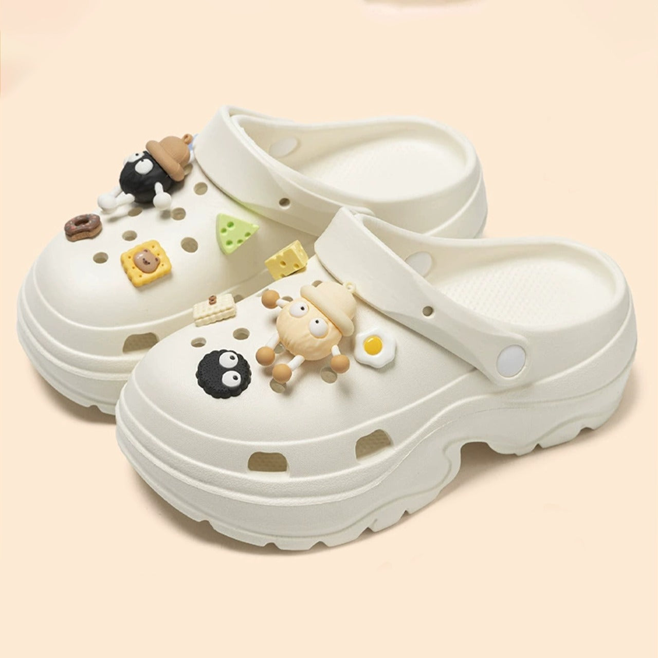 Wedge Solid Beach Fashion Closed Toe Sandals for Women