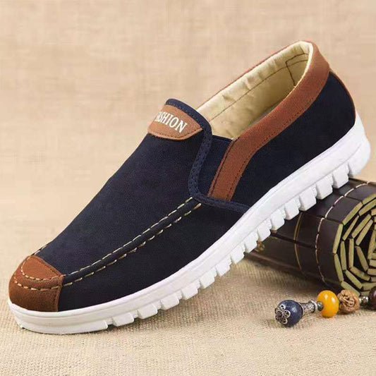Classic Rubber Fashion Slip-On Loafer Shoes for Men