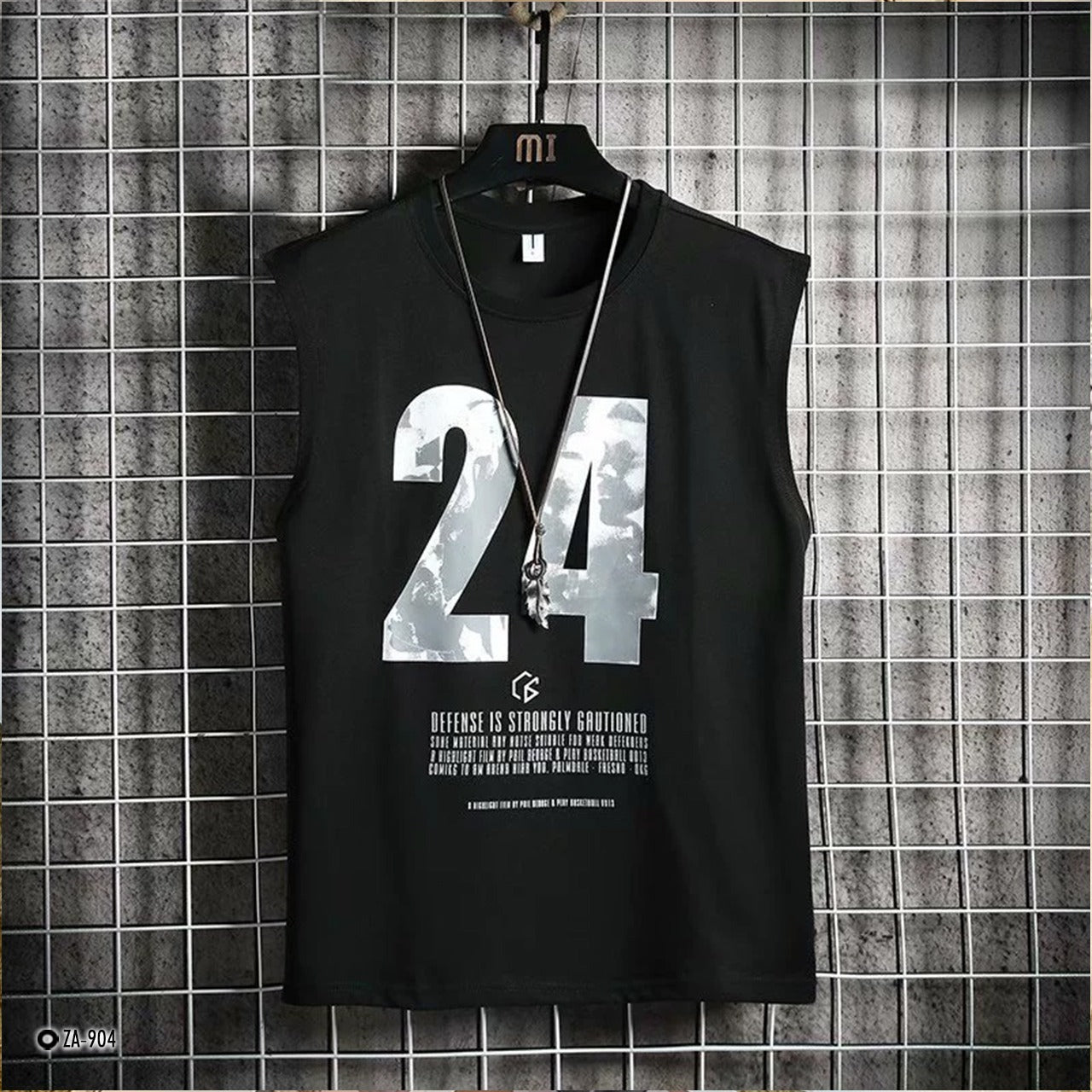 Sleeveless Vest Fashion Sports Style T-shirt for Men