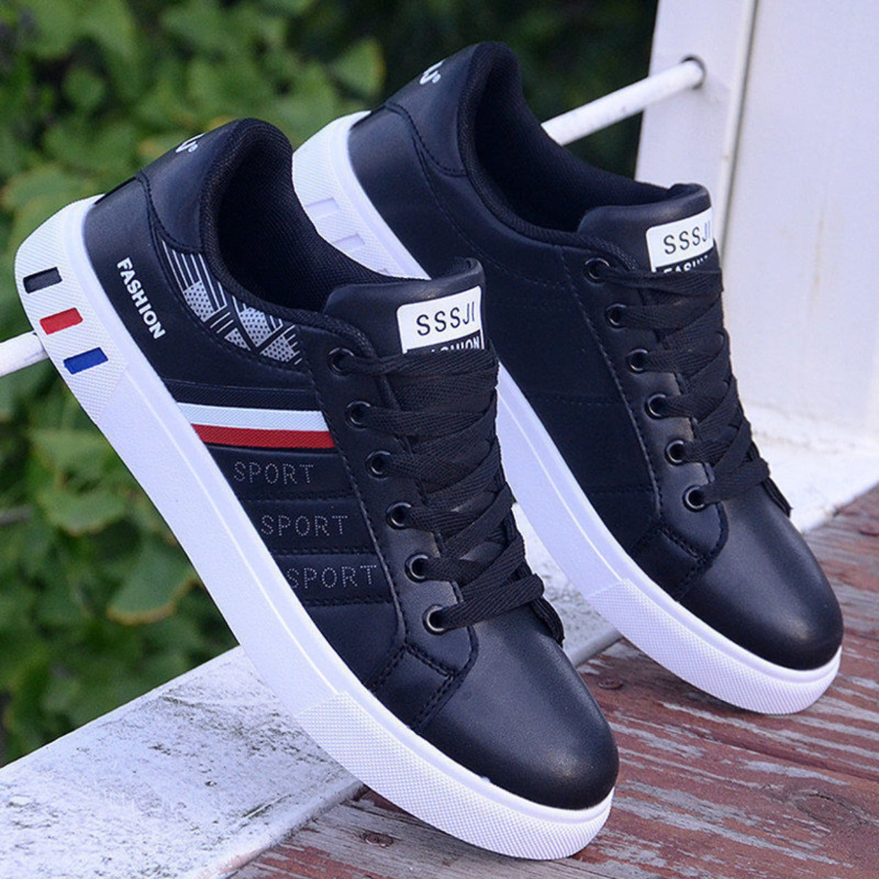 New Breathable Lace Up Fashion Anti-Slip Shoes for Men