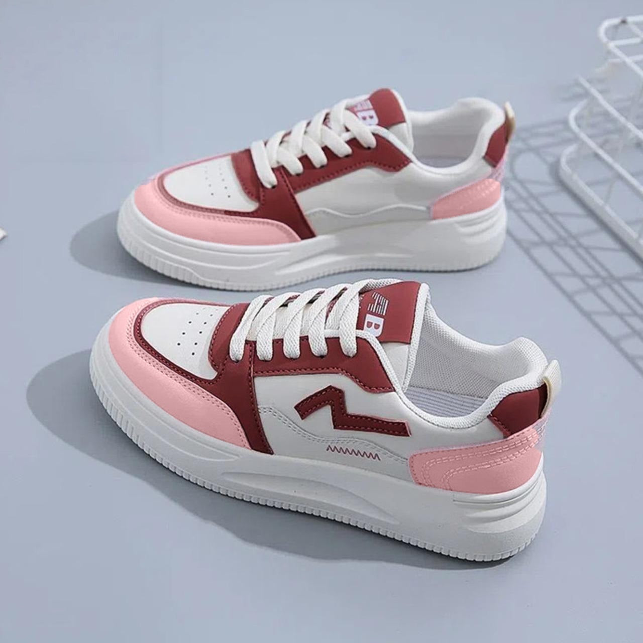 Colorful Thick Sole Fashion Sneakers for Women