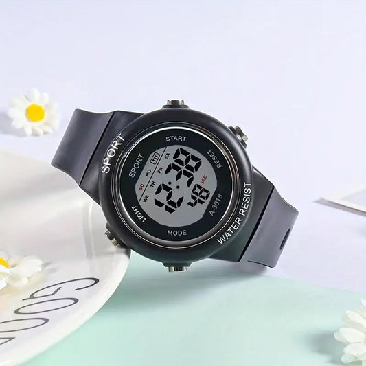 Vintage Style LED Display Digital Watch for Men & Women