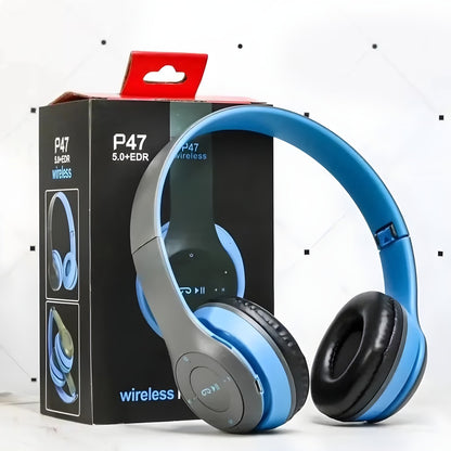 P47 Deep Bass Bluetooth Wireless Headphones