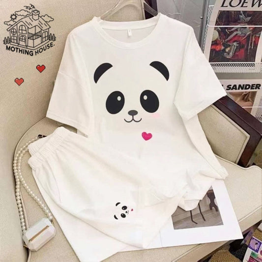 Eye Design Fashion T-shirt & Shorts for Women