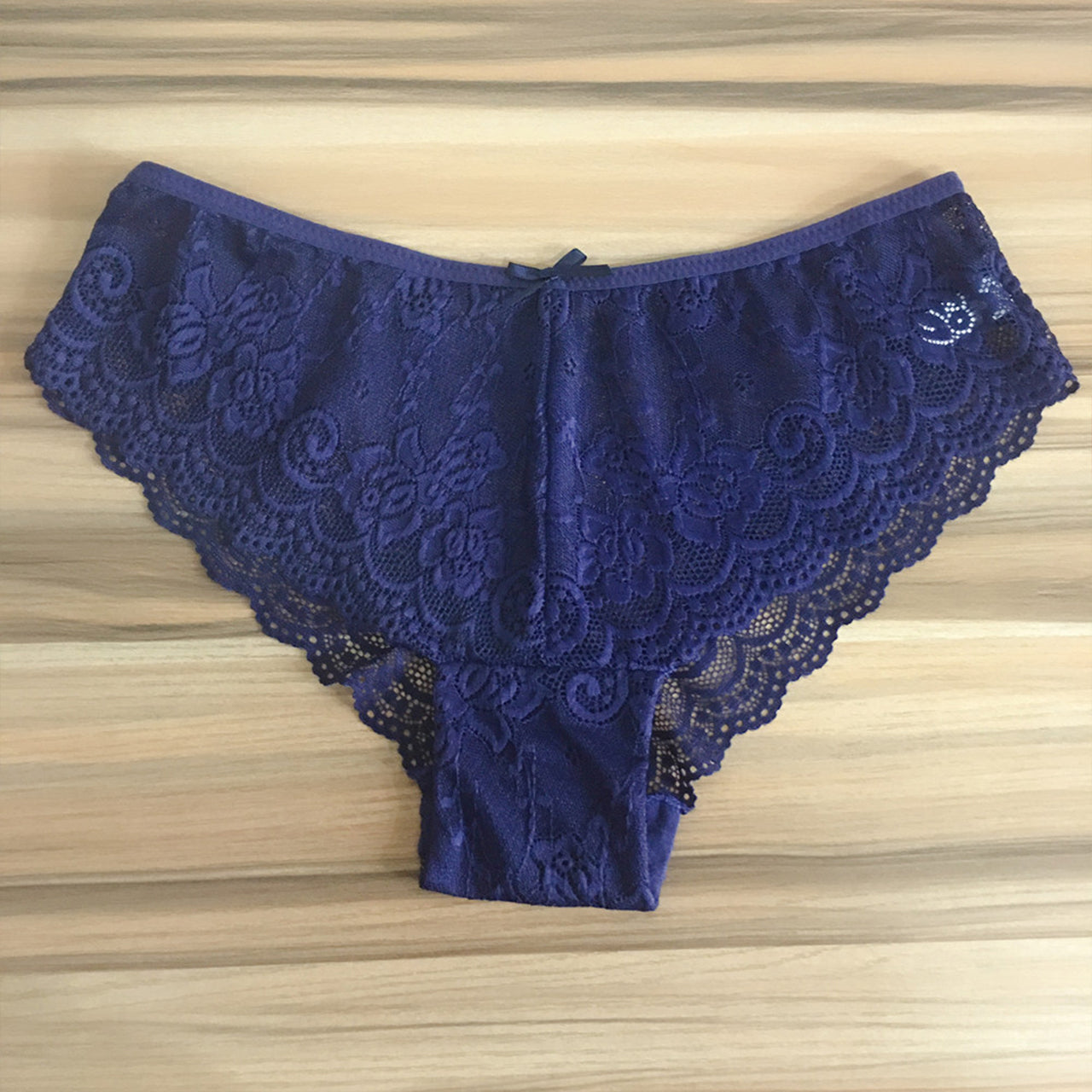 Solid Color Low Waist Cotton Sexy Lingerie Underwear for Girls