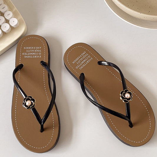 Flat Bottom Fashion Solid Slipper Sandals for Women