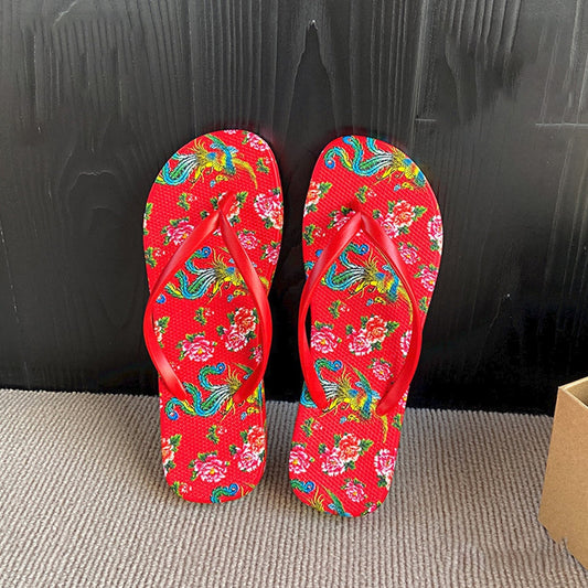 Graphics Printed Style Slippers for Women