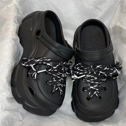 Platform Hole Fashion Clogs Sandals for Women