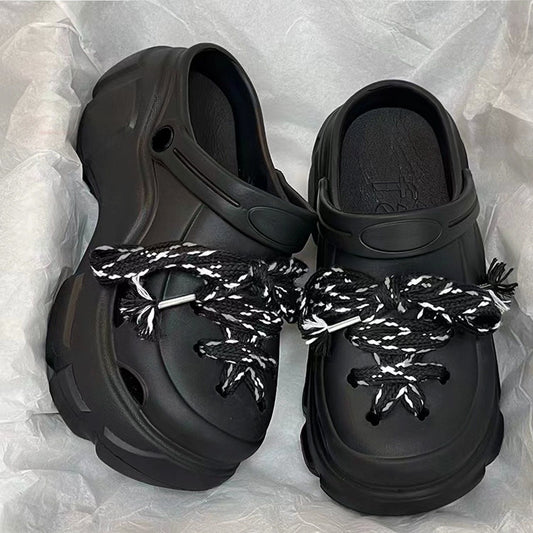 Platform Hole Fashion Clogs Sandals for Women